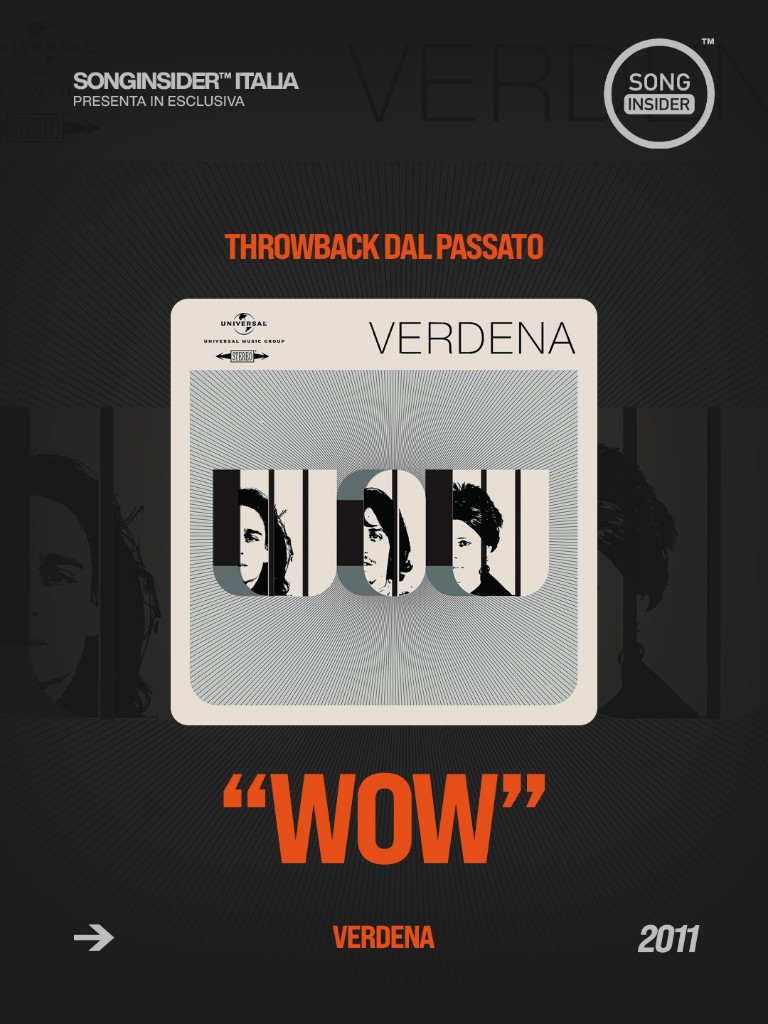 Throwback dal passato, Verdena, Wow, 2011